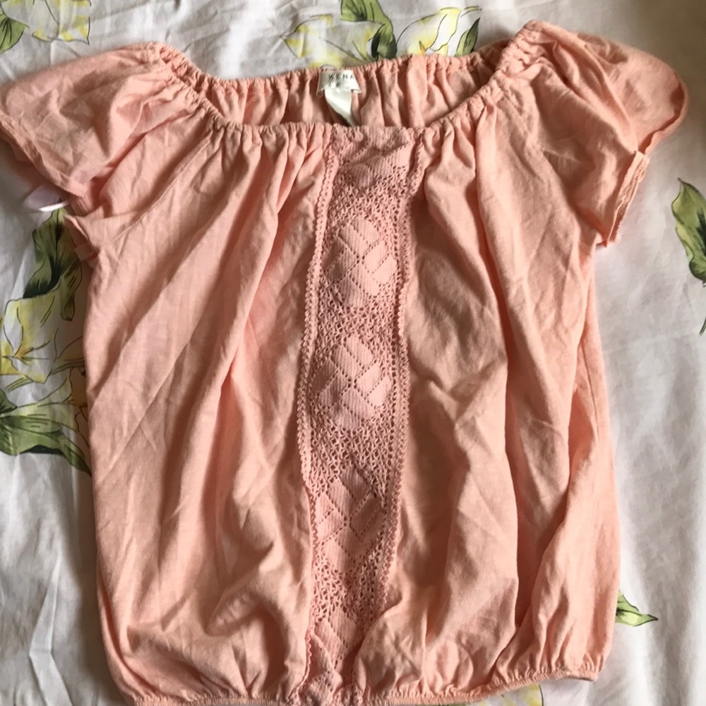 Pink Lace top - Picture 1 of 3